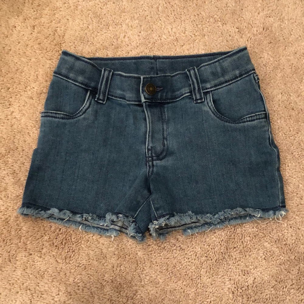 NWOT Carters girls cut off denim shorts